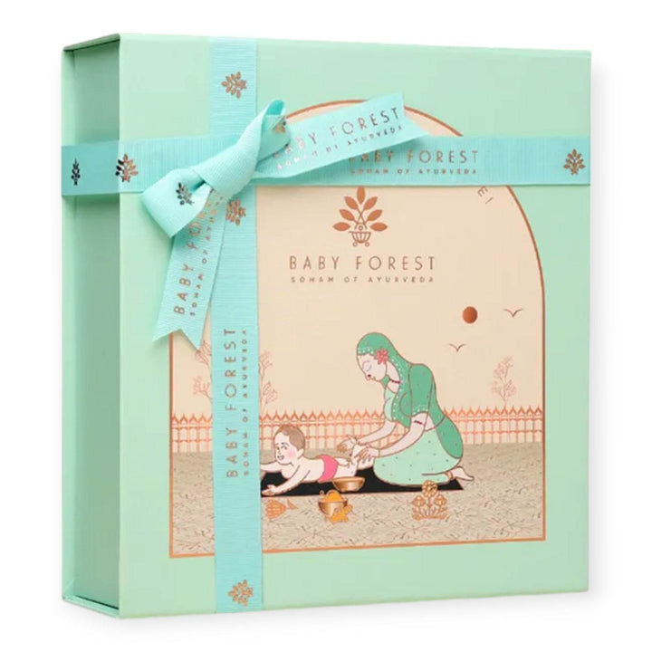 Baby Forest Baby Hair & Massage Oil Gifting Hamper - Multicolor - BabyAmore
