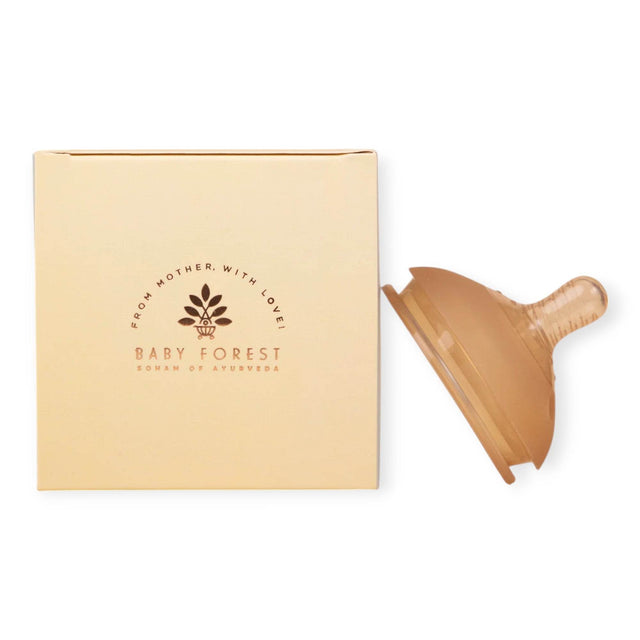 Baby Forest Laad Pyaar Feeding Bottle Replacement Nipple Slow Flow - Beige