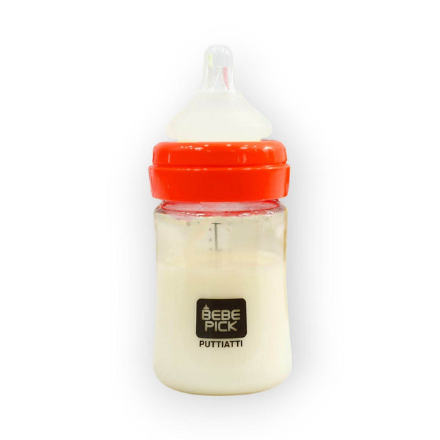 Bebepick PPSU Logo Baby Bottle 150ML, Red