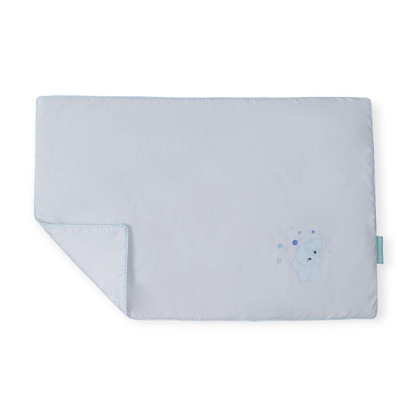 Blooms and Butterflies Jumbo Babies Blue Changing Mat