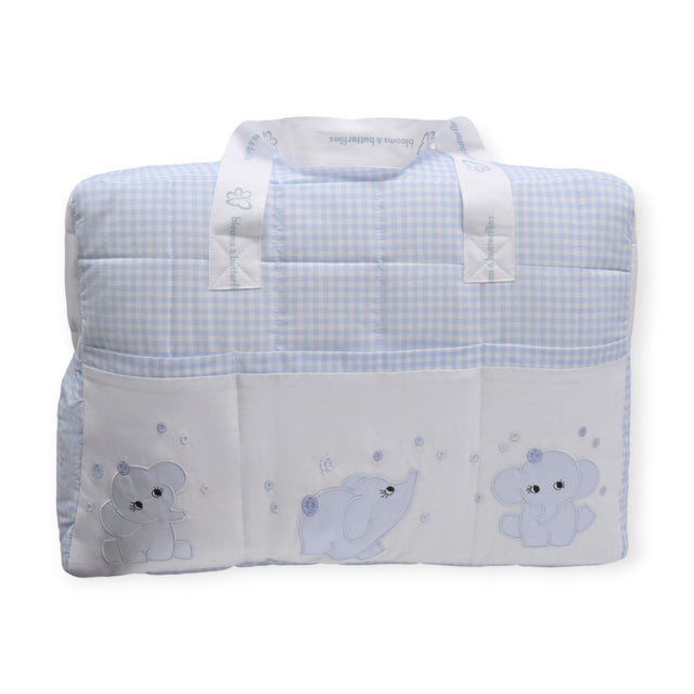 Blooms and Butterflies Jumbo Babies Blue Large Bag