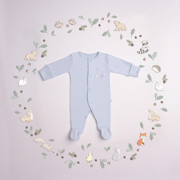 Blooms and Butterflies Cradled in Love Combo - Blue