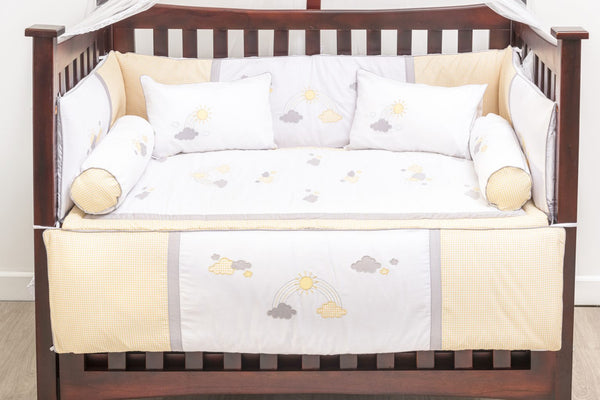 Blooms and Butterflies Sunny Rectangle Pillowcase