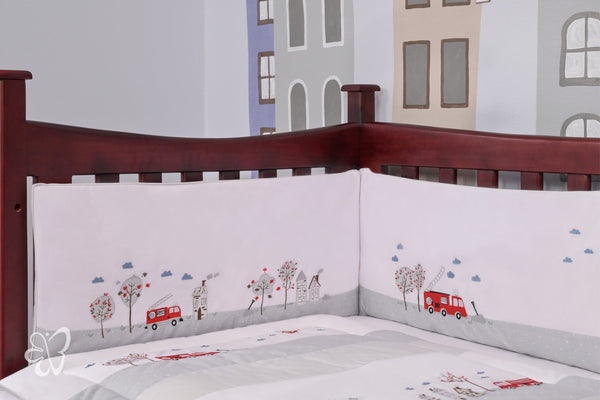 Blooms and Butterflies Autumn Fire Bumper 4Pcs Cover Set