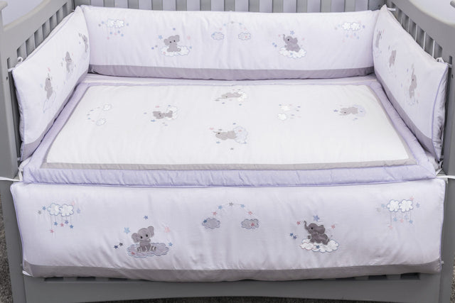 Blooms and Butterflies Starry Night Bumper Set
