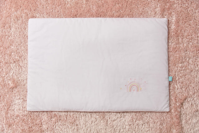 Blooms and Butterflies Rainbow Pink Changing Mat