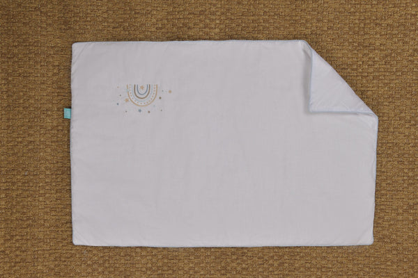 Blooms and Butterflies Rainbow Blue Changing Mat