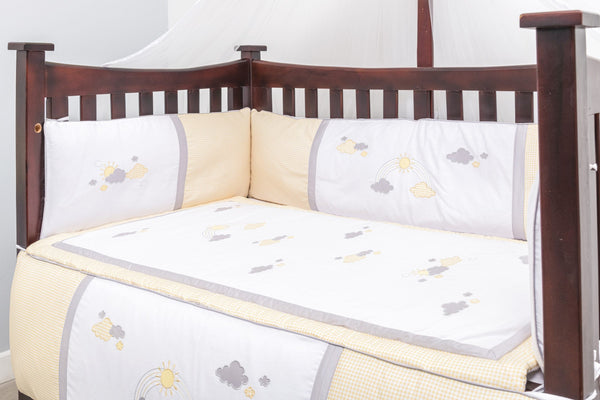 Blooms and Butterflies Sunny Comforter