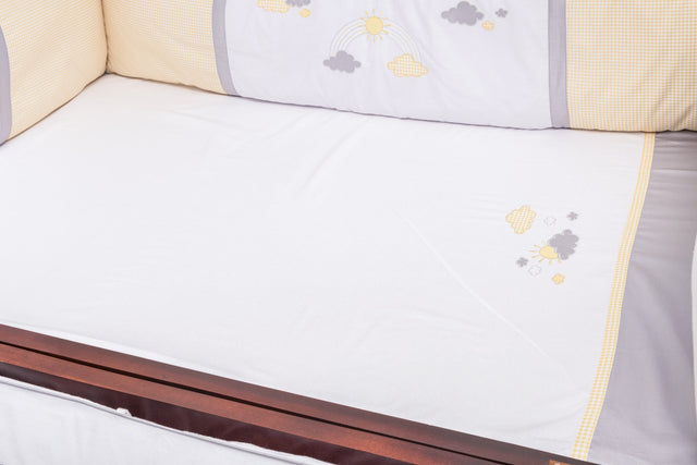 Blooms and Butterflies Sunny Cot Sheet