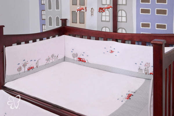 Blooms and Butterflies Autumn Fire Cot Sheet