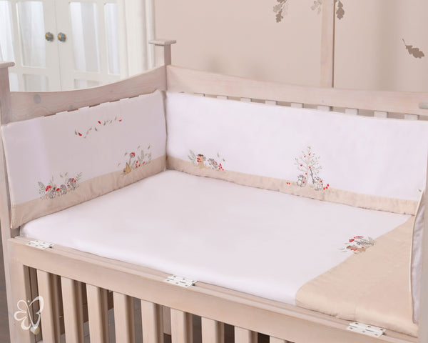 Blooms and Butterflies The Hedge Cot Sheet