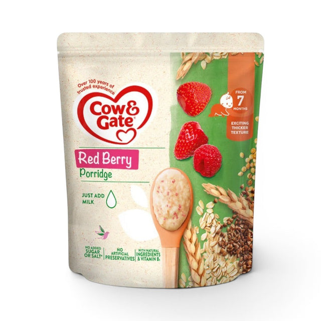 Cow Gate Red Berry Porridge with Spelt 7 M+ 200g
