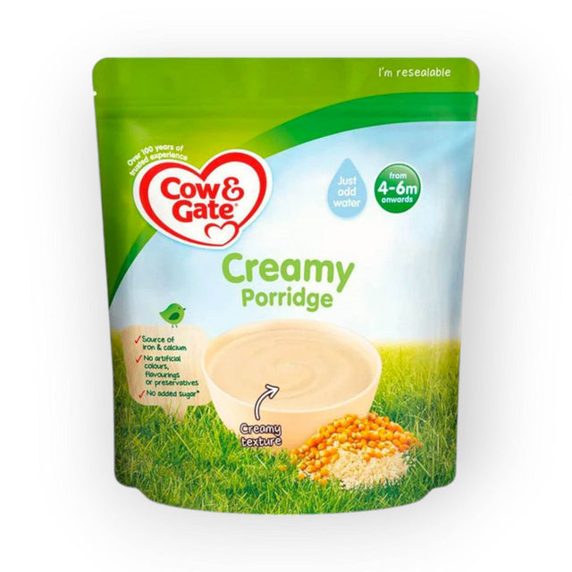 Cow Gate Creamy Porridge 4-6 M, 125g