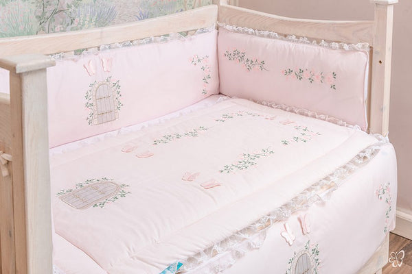 Blooms and Butterflies Secret Garden Comforter