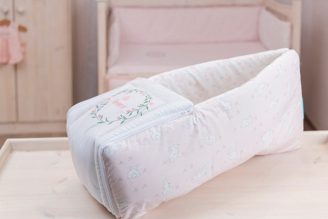 Blooms and Butterflies Be Happy Sleeping Bag
