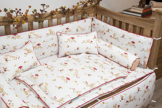 Blooms and Butterflies Be Caring Bolster Pillowcase