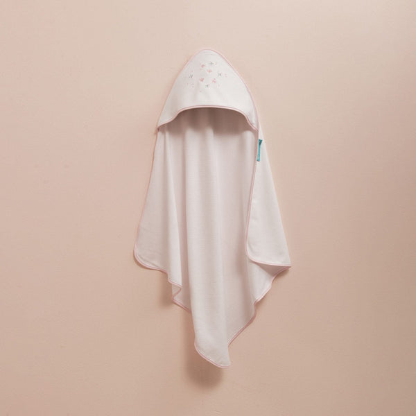 Blooms and Butterflies Ring a Ring a Roses Hooded Towel