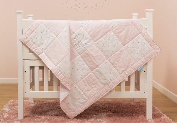 Blooms and Butterflies Ring a Ring a Roses Swaddle