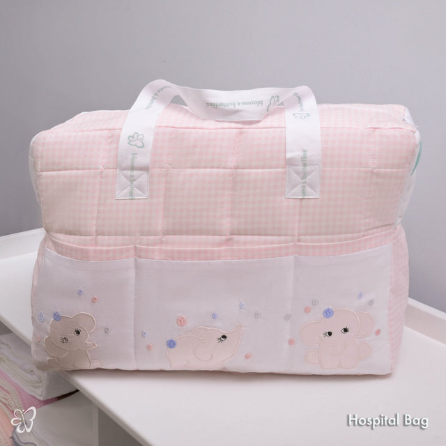 Blooms and Butterflies Jumbo Babies Pink Large Bag