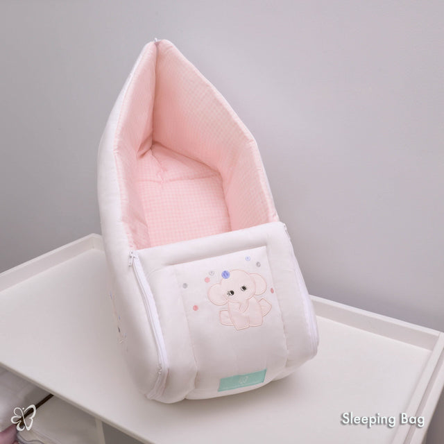 Blooms and Butterflies Jumbo Babies Pink Sleeping Bag