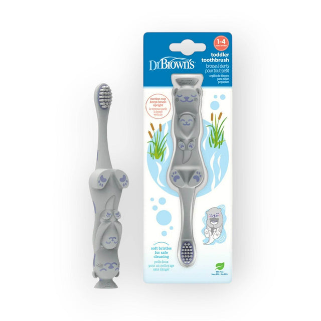 Dr. Brown's Toddler Toothbrush, Otter (1-4 Yrs)