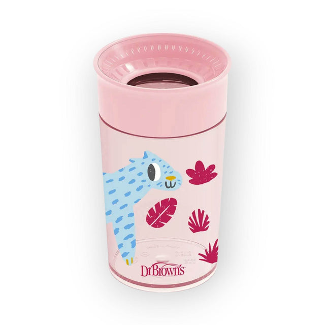 Dr. Browns Cheers 360 Spoutless Transition Cup 9m+ 300ml, Pink