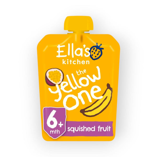 Ella's Kitchen the Yellow One, Organic Puree 90g, 6m+ - BabyAmore