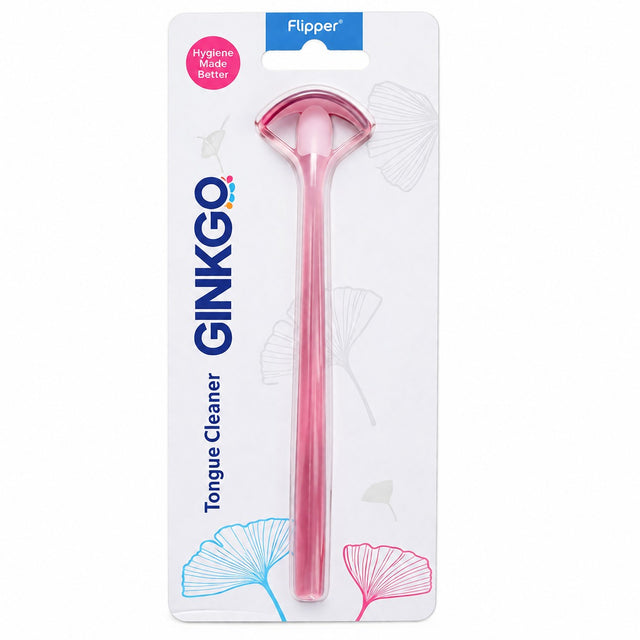 Flipper Tongue Cleaner Ginkgo - Sakura Pink