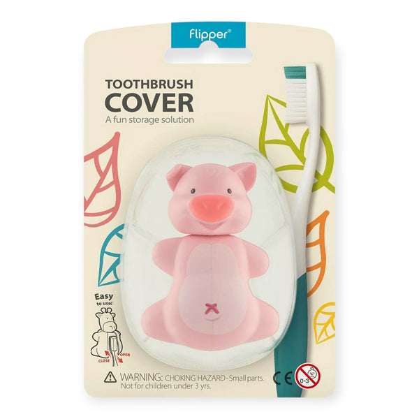 Flipper Toothbrush Cover - Piggy