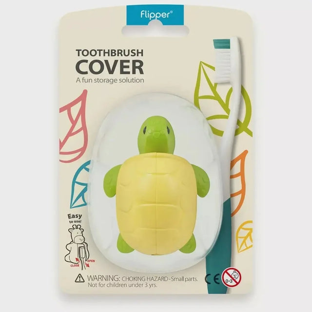 Flipper Toothbrush Cover - Turtle