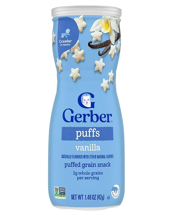 Gerber Cereal Puffs Vanilla - 42g