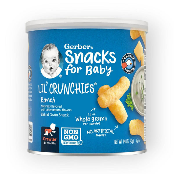 Gerber Lil' Crunchies Ranch - 42g - BabyAmore