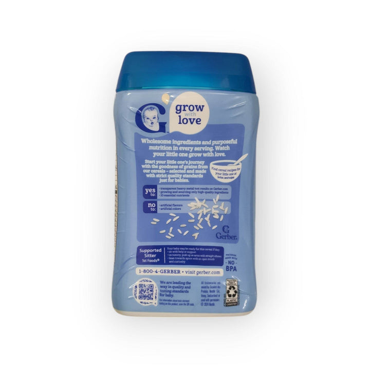 Gerber Rice Single Grain Cereal - 227g - BabyAmore
