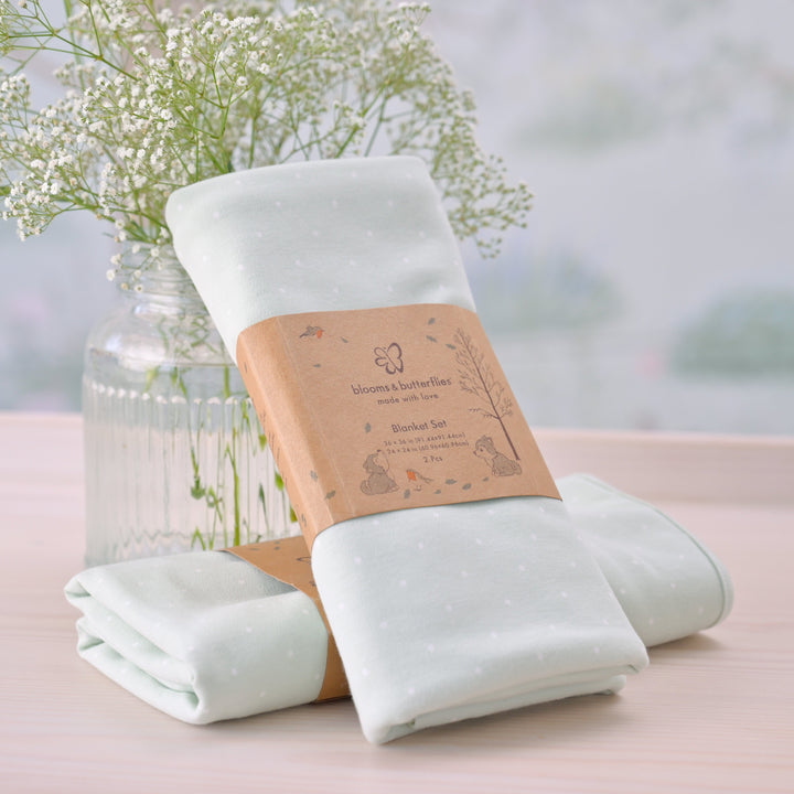 Knitted Receiving Blanket for Kids