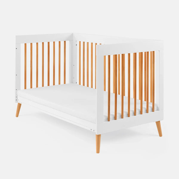 Growgether 4-in-1 Convertible Crib & Aero Fiber Mattress Combo, India’s 1st Breathable Mattress, 100% Washable, Hypoallergenic Certified Pinewood & LVL Crib for 0 to 4 Year