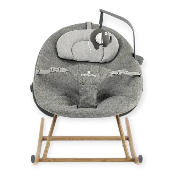 Growgether Baby Rocker Ergonomic Recliner with 3-Position Adjustment