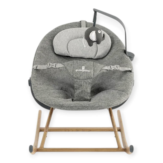 Growgether NEBULA Baby Rocker Ergonomic Recliner with 3-Position Adjustment | 1 Year Warranty