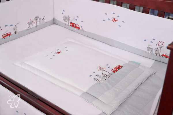 Blooms and Butterflies Autumn Fire Hand Quilt