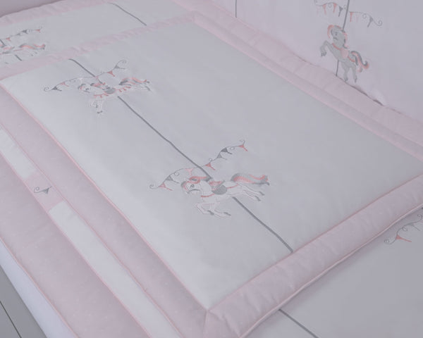 Blooms and Butterflies Merry Go Round Hand Quilt Girl