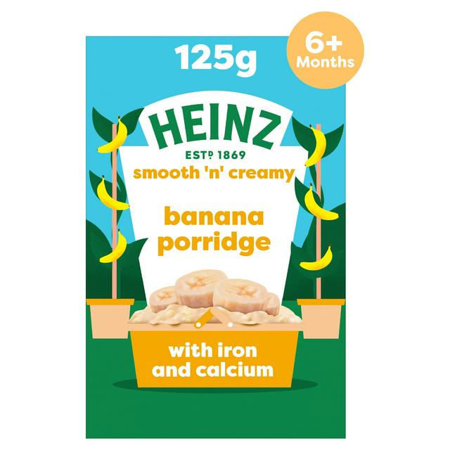 Heinz Smooth n Creamy Banana Porridge, 125g
