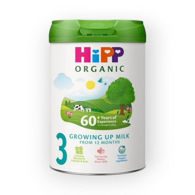 Hipp Organic Growing Up milk Stage 3, From 12 months, 800g