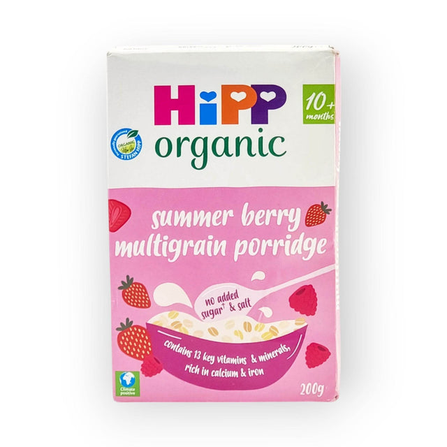 Hipp Organic Summer Berry Multigrain Porridge 10+m 200g