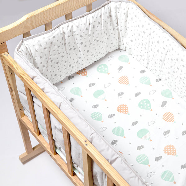 Aariro Crib Bedding - Fly high - BabyAmore