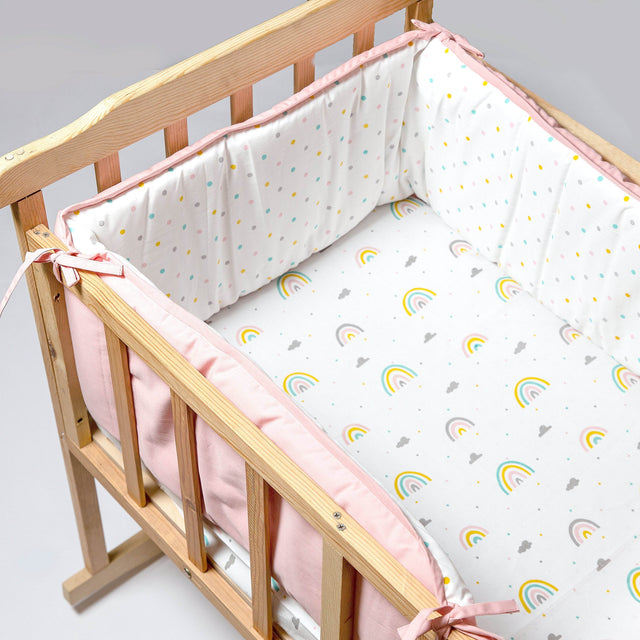 Aariro Crib Bedding - Follow the rainbow