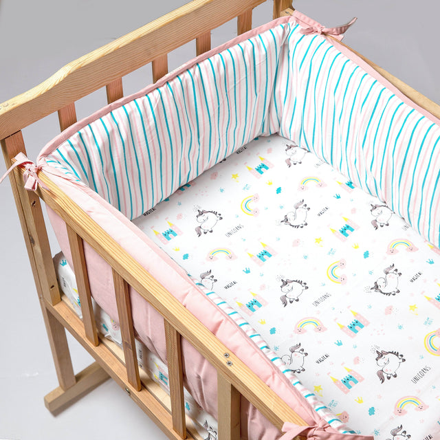Aariro Crib Bedding - Believe in Unicorns