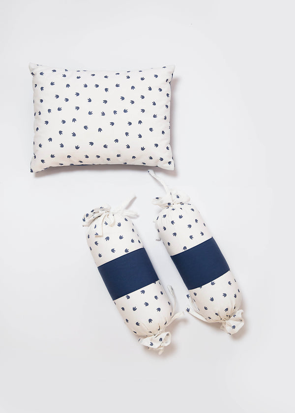 Aariro Pillow & Bolster - Little Dino - BabyAmore