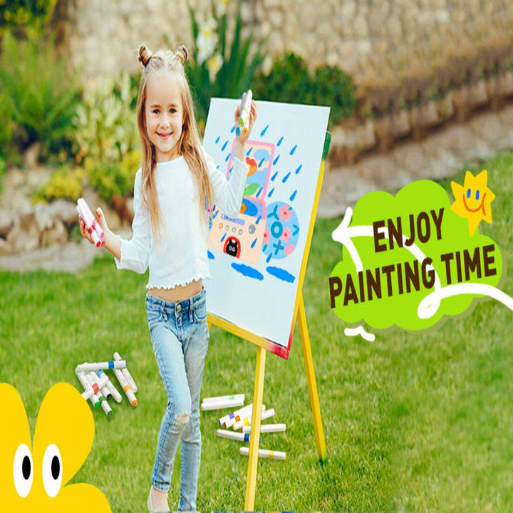 Jar Melo Acrylic Paint Markers With Bag- 36 Colors - BabyAmore