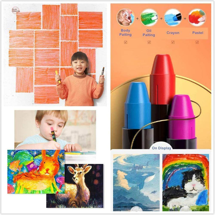 Jar Melo Baby Roo Silky Washable Crayon - BabyAmore