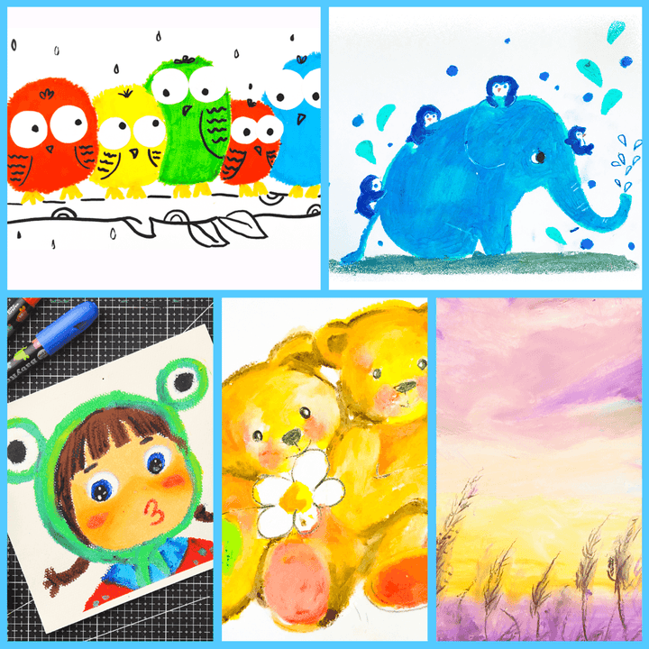 Jar Melo Baby Roo Silky Washable Crayon - BabyAmore