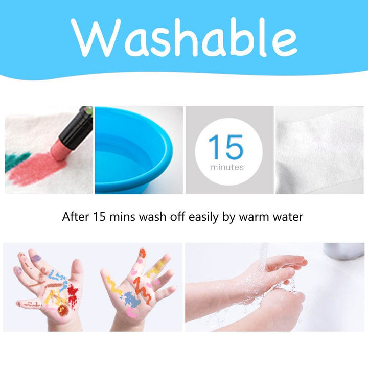 Jar Melo Baby Roo Silky Washable Crayon - BabyAmore